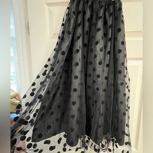 Tulle Polka Dot Skirt